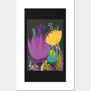 Woodland Flowers Posters and Art